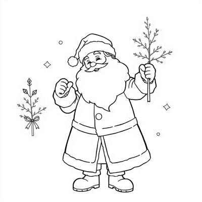 Cheerful Father Frost