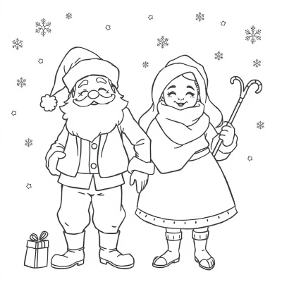 Mr. and Mrs. Claus