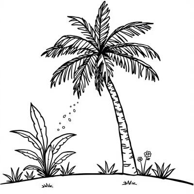 Palm Tree for Kids