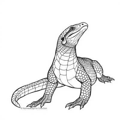 Realistic Asian Water Monitor