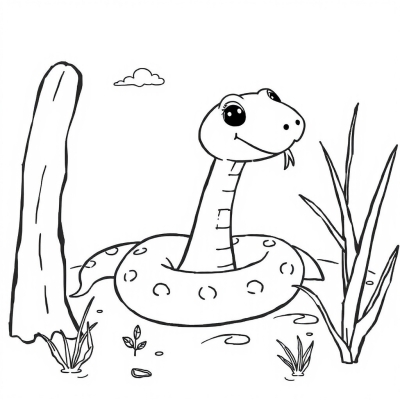 Simple Snake for Little Ones