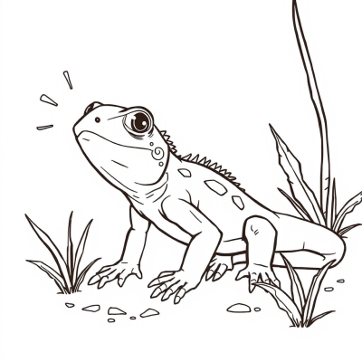 Smiling Lizard