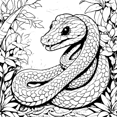 The Snake Guards the Treasure