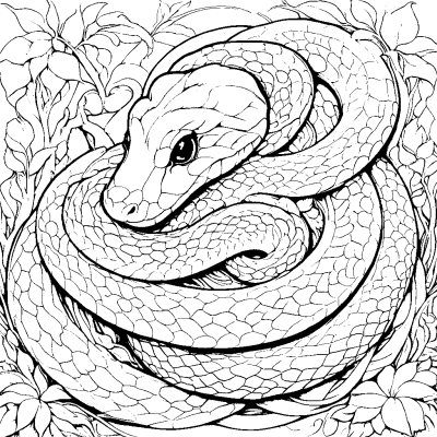 Snake in the Jungle