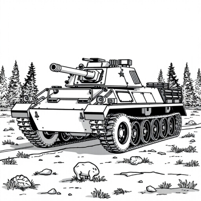 Soviet Armored Personnel Carrier BTR-70