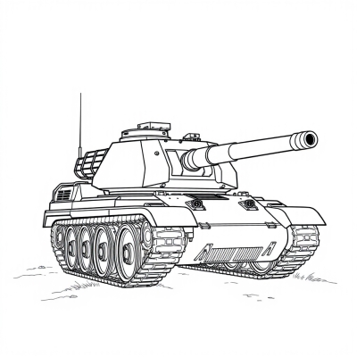 Tank on Wheeled Base