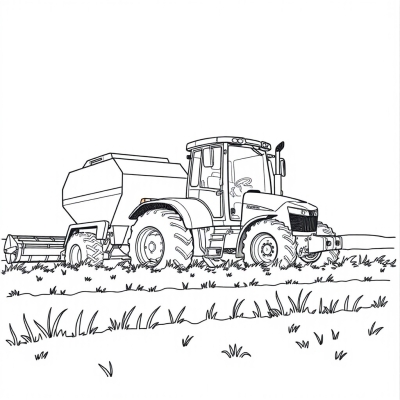 Tractor with Trailer