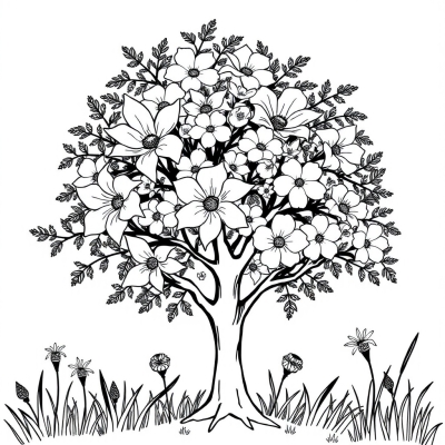 Tree with a Beautiful Crown