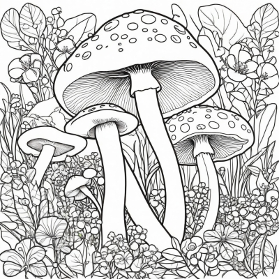 Two Mushrooms