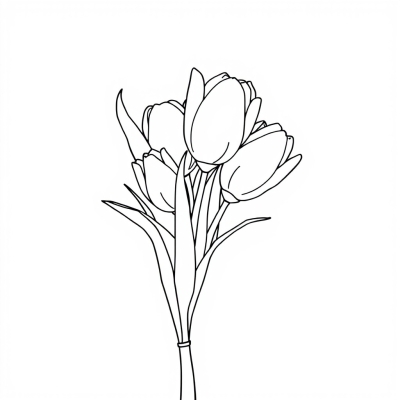 Tulip Bouquet for Mom on March 8