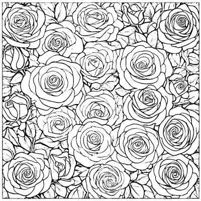 Card for March 8 with Roses