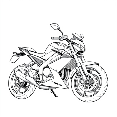 Cool Sports Motorcycle