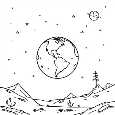 Earth-Human Figure
