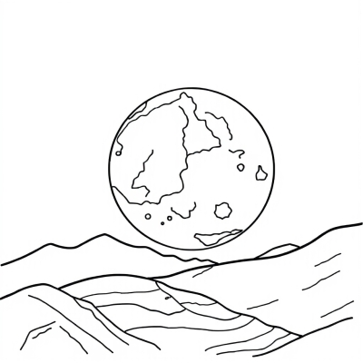 Earth's Satellite - The Moon