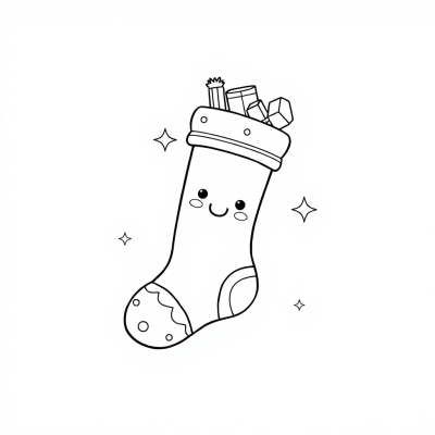 Kawaii Christmas Stocking