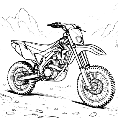 Kawasaki Dirt Bike