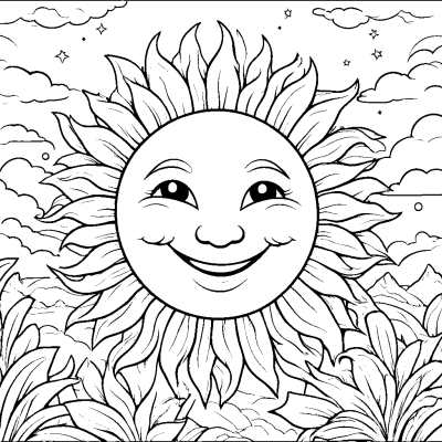 Smiling Sun for Kids