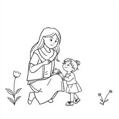 March 8 - Mom and Daughter