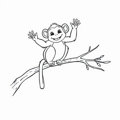 Monkey on a Branch