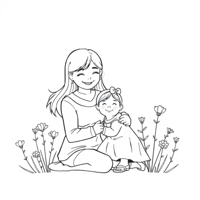Mom and Daughter