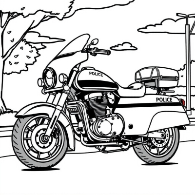 Police Motorcycle