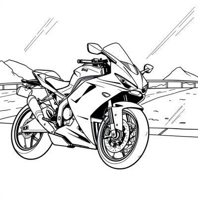 Racing Motorcycle