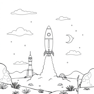 Rocket Launch for Kids