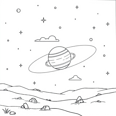 Simple Solar System for Preschoolers