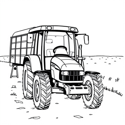 Simple Tractor with Trailer