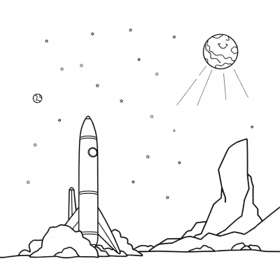 SpaceX Falcon Rocket