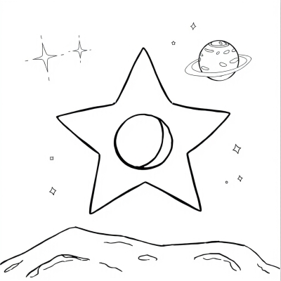 Star with Open Mouth