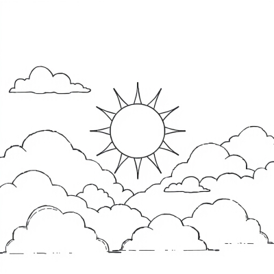 Sun in the Clouds