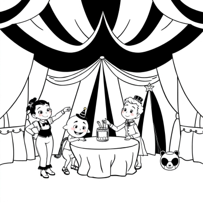 Characters of the Digital Circus