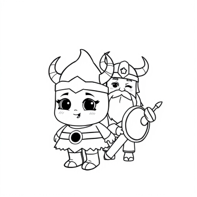 Frea Froyo - Fast and Brave Viking