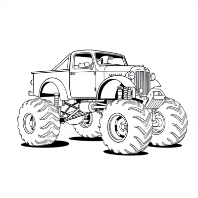 Monster Truck Hot Rod
