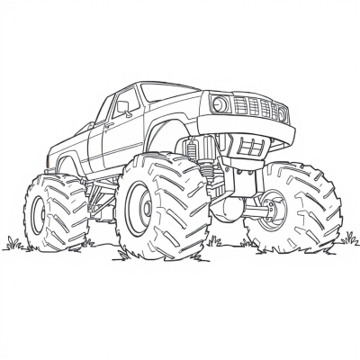 Giant Monster Truck