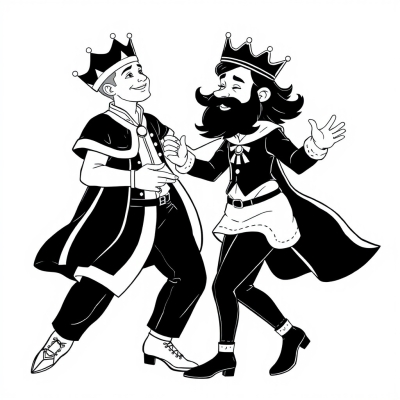 King and Kane Dancing