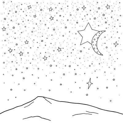 Sleeping Star in the Sky