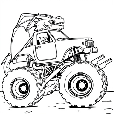 Monster Truck Dragon
