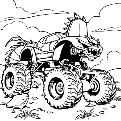 Monster Truck Dragon Slayer