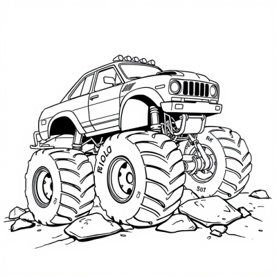 Monster Truck Megalodon