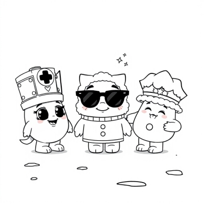 Popet - Colorful Characters for Kids