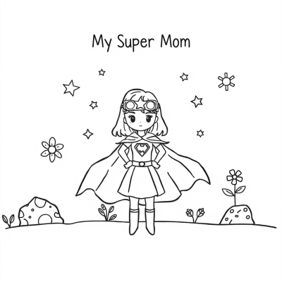 My Super Mom Card