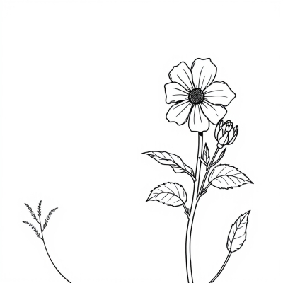 Flower Card for Mom