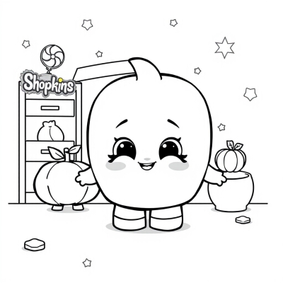 Shopkins Andy Bendy