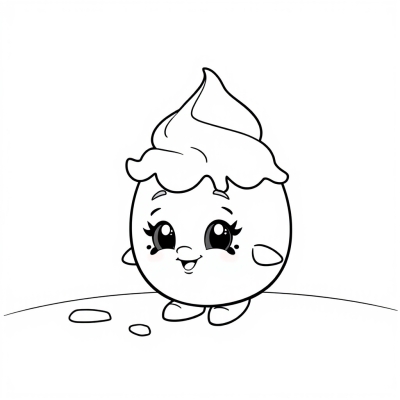 Shopkins Ice Cream Silky