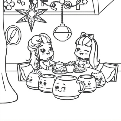 Shopkins Nikki's Table