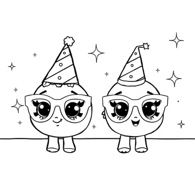 Shopkins Party Glasses