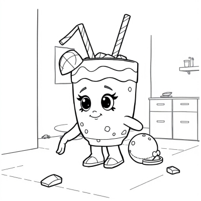 Shopkins Sally Shakes