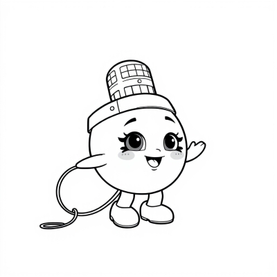 Shopkins Microphone Mike
